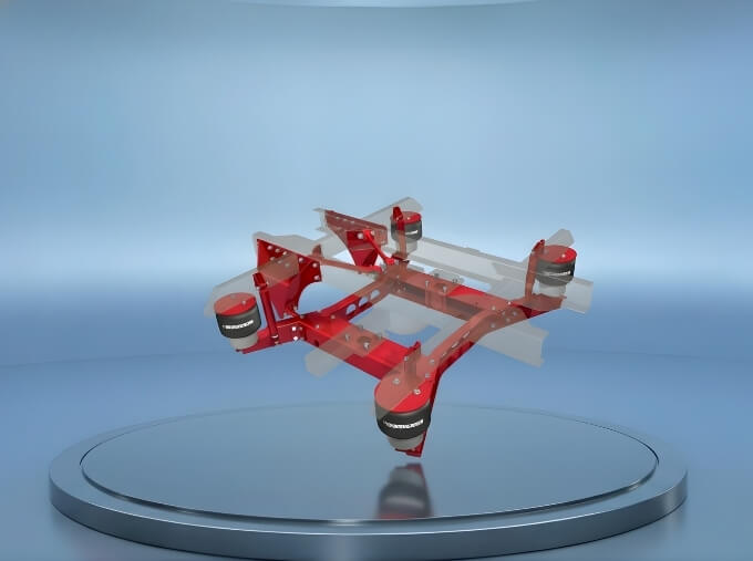 LUXAIR Integrated Front Air Suspension and Steer Axle System – THSL